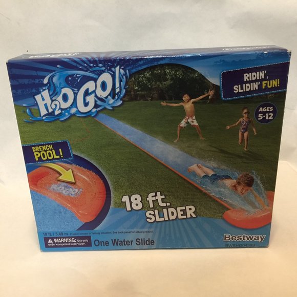 H2O GO! 18' Water Slide Drench Pool - Picture 1 of 2